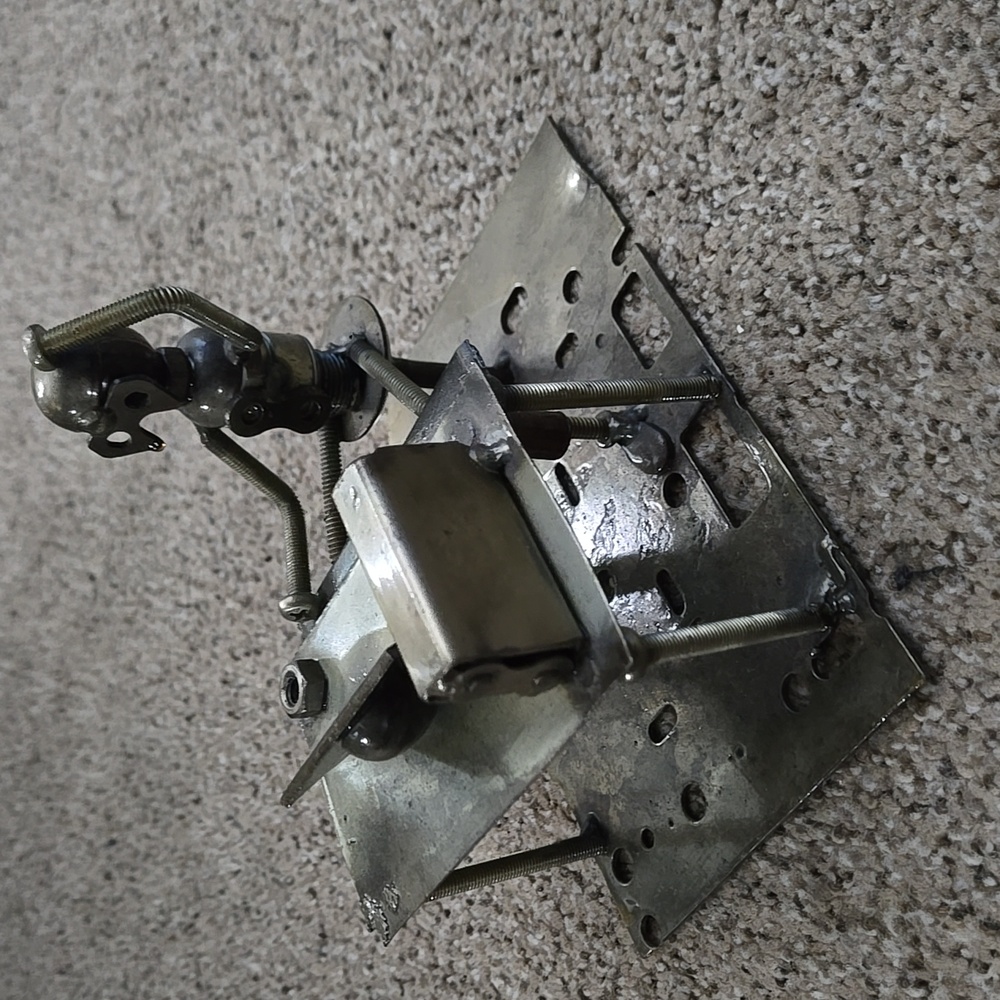Handmade Recycled Motorcycle Parts Sculpture – Industrial Art - Picture 3 of 10